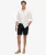 The Merchant Store – Linnen Short Blauw