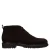 Manfield suède veterboots met profielzool – bruin