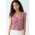 MANGO TEEN blousetop met ruches – oudroze