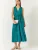 Bianco Lucci Zomerjurk  royal blue/koningsblauw / groen