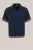 WE Fashion – Heren relaxed fit overhemd met print – Relaxed Fit – Donkerblauw – Katoen –