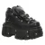 New Rock unisex metalen zwart lederen gotische laarzen – M-TANK106-C2