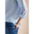 Cecil Dames 3/4 mouw blouse met borduursel in Blauw
