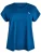 Zizzi Shirt ‘ABASIC’  blauw / wit