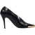 Stella McCartney pumps met spitse neus in zwart leer