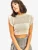 Bianco Lucci Gebreide top  taupe