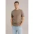 WE Fundamentals slim fit T-shirt bruin