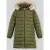 Tommy Jeans lange donsjas met afneembare capuchon