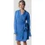 Colourful Rebel Dorin Uni Wrap Dress Ls Vallarta Blue