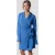 Colourful Rebel Dorin Uni Wrap Dress Ls Vallarta Blue
