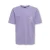 ONLY & SONS JUNIOR T-shirt met backprint paars