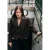 Mango leren blazer – bruin