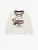 Koton Sweatshirt  donkerbruin / wolwit