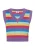 Mymo gebreide trui Dames Violet veelkleurig