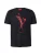 HUGO Shirt ‘Duhorse’  lichtrood / zwart