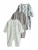 Next Rompertje/body  smoky blue / taupe / pastelgroen / wit