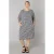 Colletta midi jurk zwart