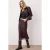 TRENDYOLMİLLA Dames Bruin Bloemen Midi Zeemeermin Zeemeermin Rokken
