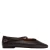 Sacha – Dames – Donkerbruine leren ballerina’s –