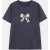 Trendyol Curve Dames Grijs Grafisch Kort Regular fit Grote maten T-shirts