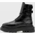 AllSaints Zoe Shearling Boot Black Shine
