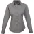 Premier Dames/Dames Popeline Blouse met Lange Mouwen (Donkergrijs)