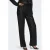 JDY jersey regular high waist casual broek zwart met pailletten
