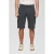s.Oliver regular cargo short antraciet