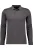 RAGMAN Soft Knit Poloshirt lange mouw antraciet, Effen
