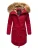 Navahoo Dames Winterjas Rosinchen – Klassieke Parka met Afneembare Kunstbontkraag