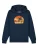 Watapparel Sweatshirt ‘ Sunset on palm beach ‘  navy / gemengde kleuren