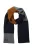BLEND Sjaal ‘EARNEST’  blauw / bruin / grijs