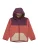 FINKID Tussenjas ‘TONTTU AIR’  beige / lila / cranberry / donkerrood