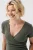 Noppies maternity ribgebreid zwangerschapsshirt Sanson olijfgroen