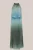 WE Fashion – Dames plissé maxi jurk met metallic look – Regular fit – Groenblauw –