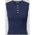 Guess Tricottop in ajourtricot met korte knoopsluiting