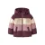 NAME IT MINI winterjas – paars/roze/ecru