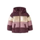 NAME IT MINI winterjas – paars/roze/ecru