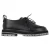 Loro Piana Veterschoenen in Zwart Leer