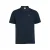 s.Oliver Big Size regular polo met textuur donkerblauw