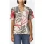 DIDI Short Sleeve Blouse Carry Offwhite With Yucca Print