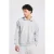 America Today Sidney Half Zip Light Grey Melange