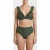 Shiwi Bobby Bikini Top Olive Green