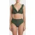 Shiwi Bobby Bikini Top Olive Green