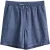 White Stuff Effie Linen Shorts  Blue