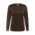 Dames-T-shirt met lange mouwen KAFFE Curve Kckatey
