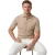 Thomas Maine polo beige gebreid normale fit