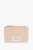 MM11 Gestructureerde leren 5A crossbodytas met canvasdetail in roze