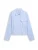 TOM TAILOR DENIM Blouse  blauw / wit