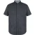 Firetrap Heren Denim Regular Korte Mouwen Shirt (Grijs)